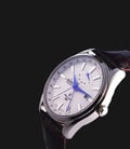 Orient SDJ05003W Automatic GMT Series White Pattern Dial Leather Strap-1