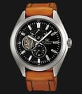 Orient Star SDK02001B Automatic Black dial Brown Leather Strap-0
