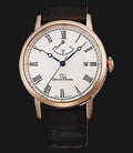Orient Star SEL09001W Automatic White dial Brown Leather Strap-0