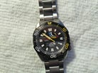 Orient M-Force Bravo SEL0A001B Automatic Black Diver 200M Stainless Steel Strap-3
