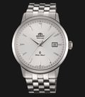 Orient Symphony Gen II Automatic SER2700FW Men White Dial Stainless Steel Strap-0