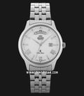 Orient SEV0P002W Automatic Wild Calendar White Dial Stainless Steel-0