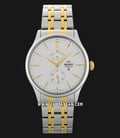 Orient Classic SFM02001W Automatic Man White Dial Dual Tone Stainless Steel-0