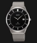 Orient Classic SGW03004B Men Black Dial Stainless Steel Strap-0