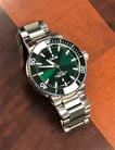 Oris Aquis Date 01 733 7730 4157-07 8 24 05PEB Automatic Green Dial Stainless Steel Strap-1
