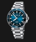 Oris Aquis 01-400-7769-4135-07-8-22-09PEB Date Automatic Blue Dial Stainless Steel Strap-0
