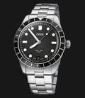 Oris Divers Sixty-Five 01-400-7772-4054-07-8-20-18 Black Dial Stainless Steel Strap-0