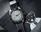 Oris Divers 01-733-7707-4337-Set Sixty-Five Momotaro Green Dial Denim Strap + Extra Wallet-3