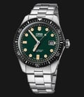 Oris Divers Sixty Five 01-733-7720-4057-07-8-21-18 Green Dial Stainless Steel Strap-0
