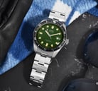 Oris Divers Sixty Five 01-733-7720-4057-07-8-21-18 Green Dial Stainless Steel Strap-4