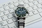 Oris Aquis 01-733-7730-4157-07-8-24-05PEB Date Green Dial Stainless Steel Strap-5