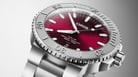Oris Aquis 01-733-7730-4158-07-8-24-05PEB Date Relief Red Dial Stainless Steel Strap-1