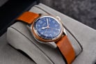 Oris Big Crown 01-754-7749-4365-07-5-17-66G Pointer Date Blue Dial Brown Leather Strap-7