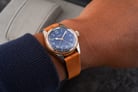 Oris Big Crown 01-754-7749-4365-07-5-17-66G Pointer Date Blue Dial Brown Leather Strap-12