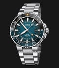 Oris Aquis 01-798-7754-4175-Set Whale Shark Blue Dial Stainless Steel Strap Limited Edition-0