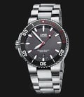 Oris Aquis Red Limited Edition 01 733 7653 4183-SET MB Stainless Steel Strap-0
