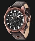 Police Mephisto PL.14473JSQBZ/02 Black Dial Day and Date Display Brown Leather-0