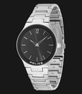 Police Downtown PL.14565MS/02M Black Dial Stainless Steel Bracelet-0