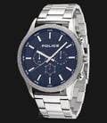 Police Pace PL.15002JS/03M Chronograph Dark Blue Dial Stainless Steel Case Stainless Steel Strap-0