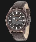 Police PL.15327JSQBZ/77 Men Brown Dial Brown Leather Watch-0