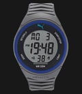 PUMA PU911411002 Men Digital Display Gray-Blue Resin Watch-0