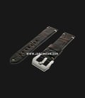 Strap Romeo Handmade in Italy 22mm Brown Leather Silver Buckle 112AH07-22X20-0