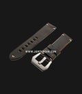 Strap Romeo Handmade in Italy 22mm Brown Leather Silver Buckle 112AI17-22X20-0