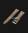 Strap Romeo Handmade in Italy 20mm Brown Leather Silver Buckle 112AI20-20X16-0