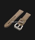 Strap Romeo Handmade in Italy 22mm Brown Leather Silver Buckle 112AI20-22X20-0