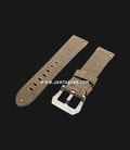 Strap Romeo Handmade in Italy 22mm Brown Leather Silver Buckle 112AI20-22X20-1