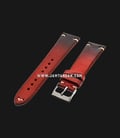 Strap Romeo Handmade in Italy 20mm Red Leather Silver Buckle BERLUTIRED-20X16-0