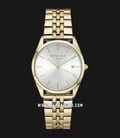 Rosefield Ace ACSG-A03 Ladies Silver Dial Gold Stainless Steel Strap-0