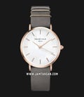 Rosefield WEGR-W75 Ladies Mother of Pearl Dial Grey Leather Strap-0