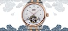 Seagull 217.413 Automatic Mechanical Big Date Flyweel Two-Tone Stainless Steel-5