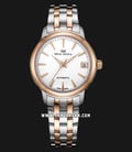 Seagull 217.421L-WH Classic Automatic Mechanical White Dial Dual Tone Stainless Steel Strap-0