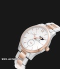 Seagull 217.423 Classic Automatic Mechanical Moonphase Silver Dial Dual Tone Stainless Steel Strap-1