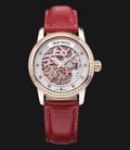 Seagull 719.403LK - Automatic Mechanical Skeleton Dial Red Leather-0