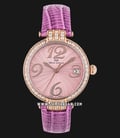 Seagull Classic 719.753L-PU Automatic Ladies Pink Dial Purple Leather Strap-0