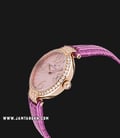 Seagull Classic 719.753L-PU Automatic Ladies Pink Dial Purple Leather Strap-1