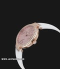 Seagull 719.753L-WH Classic Mechanical Ladies Pink Dial White Leather Strap-1