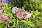 Seagull 719.753L-WH Classic Mechanical Ladies Pink Dial White Leather Strap-3