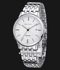 Seagull 816.364-WH Classic Automatic Mechanical White Dial Stainless Steel Strap-1