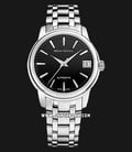 Seagull 816.421-BL Classic Automatic Mechanical Black Dial Stainless Steel Strap-0