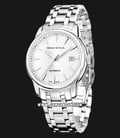 Seagull 816.421-WH Classic Automatic Mechanical White Dial Stainless Steel Strap-1