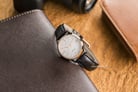 Seagull D219.101L Classic Automatic Mechanical Ladies White Dial Black Leather Strap-3