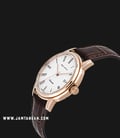 Seagull D519.405 Classic Automatic Mechanical White Dial Brown Leather Strap-1