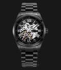 Seagull D816.611HK Automatic Mechanical Skeleton Dial Black Stainless Steel-0
