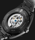 Seagull D816.611HK Automatic Mechanical Skeleton Dial Black Stainless Steel-3
