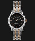 Seagull D817.405-BL Classic Automatic Mechanical Black Dial Dual Tone Stainless Steel-0