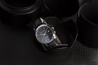 Seagull D819.447-BL Classic Automatic Mechanical Black Dial Black Leather Strap-2